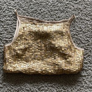 Georgiou sequin top